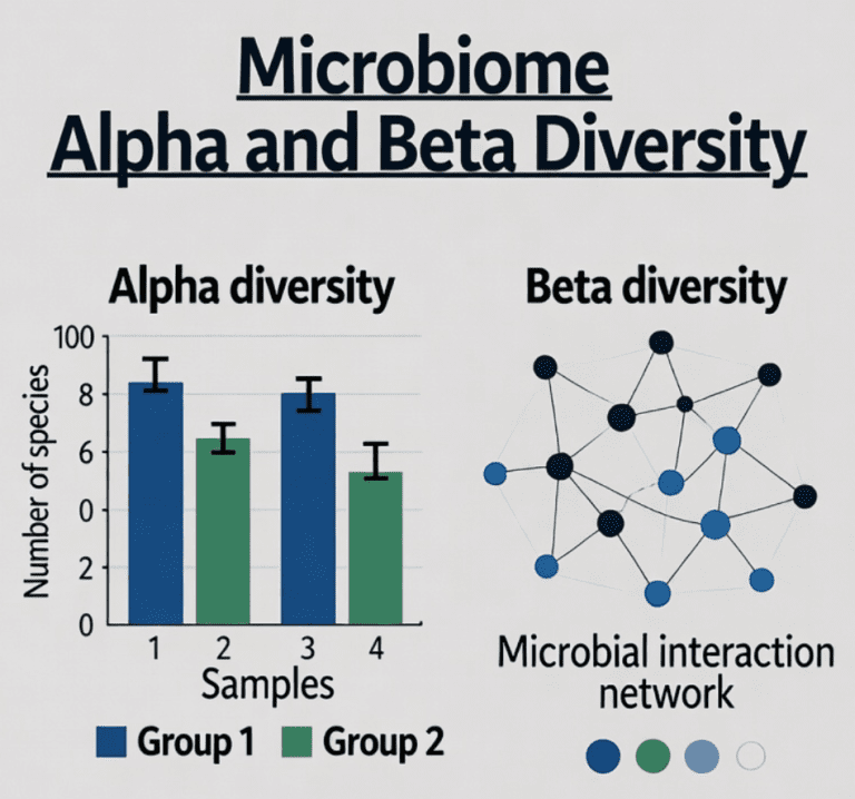 Alpha and Beta Diversity in the Microbiome: How to Measure and Interpret Microbial Diversity