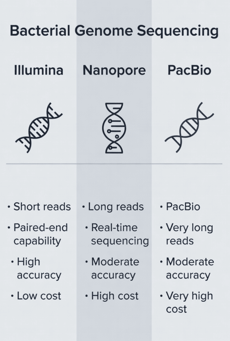 Bacterial genome sequencing