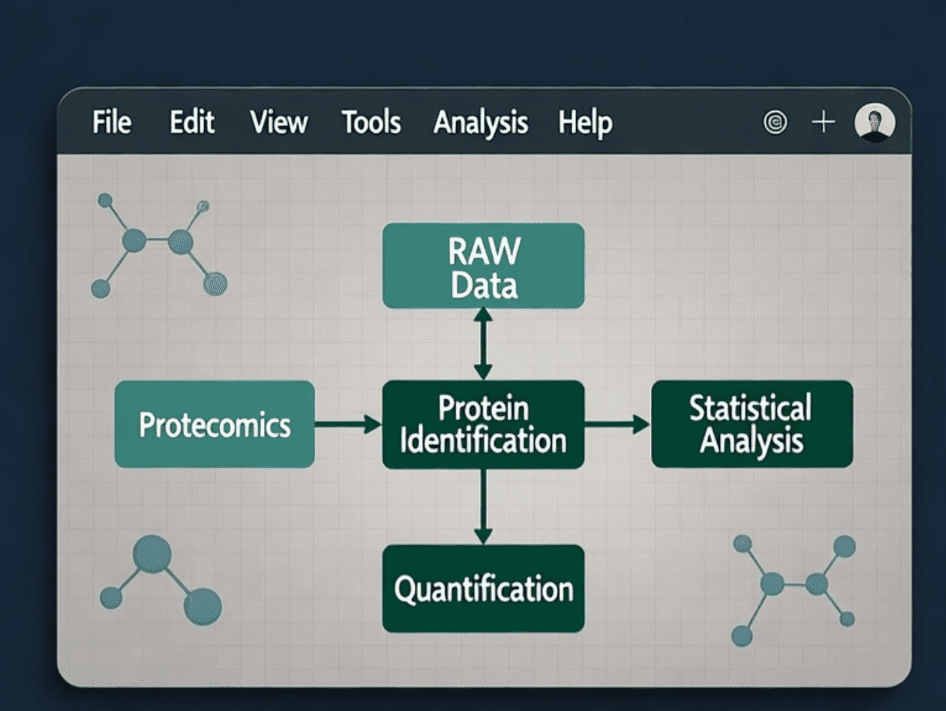 LC-MS/MS proteomics data analysis and PRIDE data deposition service