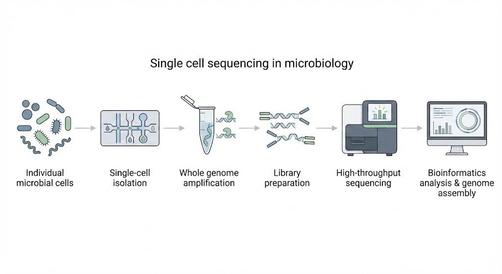 Single-cell Sequencing in Microbiology