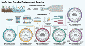 Metagenome assembled genomes reconstructed from environmental sequencing data